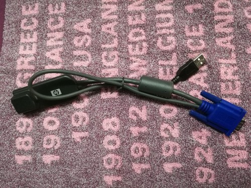 HP KVM USB Interface Adapter Cable 336047-B21 Spare 396633-001