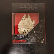 Star Wars Millennium Falcon 2015 The Black Series Titanium Series 01 - NIB