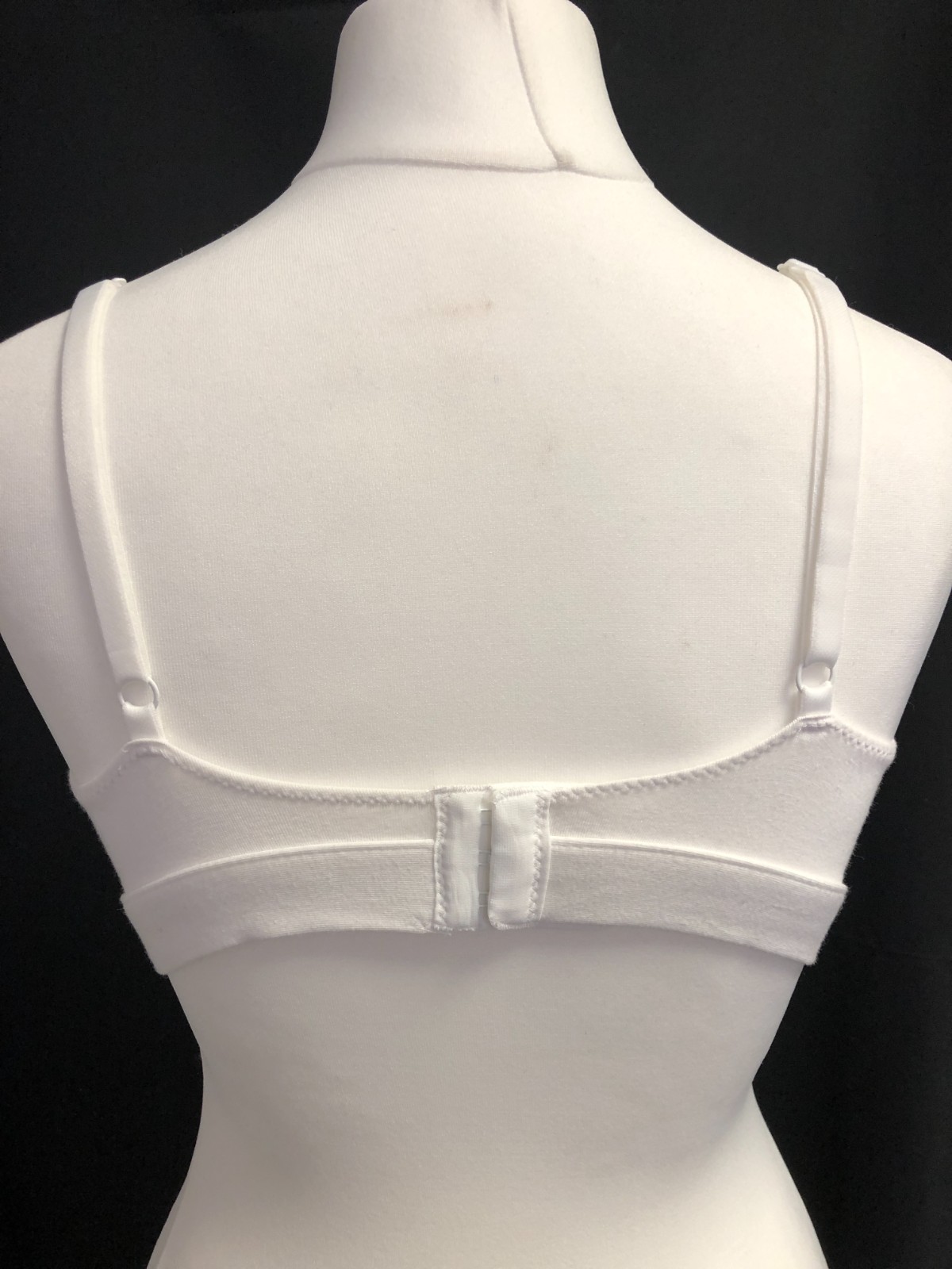 White Matalan Size 14 Bralette Non wired Non Padded BNWT image 6