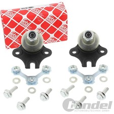 2xFEBI TRAGGELENK SATZ VORDERACHSE LINKS+RECHTS PLUSACHSE für VW GOLF III VENTO