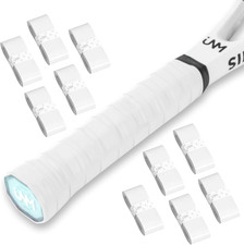 10 Pack Tennis Racket Grip Tape, Anti-Slip Tennis Overgrip, Precut Sweat-Absorbi