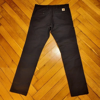 Carhartt WIP Sid Pant 32x32 Navy Slim Fit Tapered - Bild 1 von 4