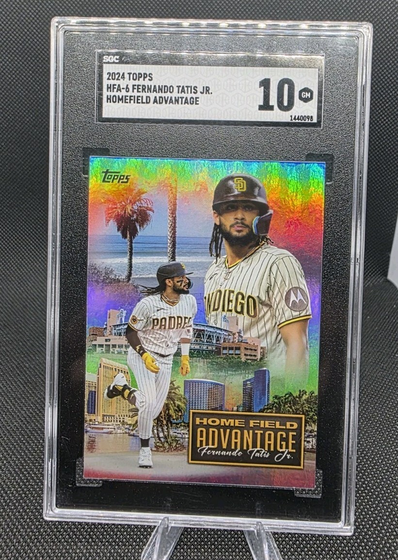 2024 Topps Fernando Tatis Jr. Homefield Advantage SGC 10 San Diego Padres