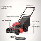 Podadora Cortadora De Pasto Cesped Hierba Cortacesped Electrico Bolsa Recolector