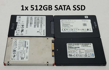 Mixed Brands 512GB 2.5" SATA SSD 512GB SOLID STATE DRIVE QUANTITY OF 1