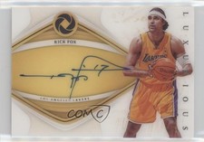2019-20 Panini Opulence Luxurious Auto 14/49 Rick Fox #LA-RF Auto 1p3t
