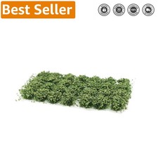 Authentic 28 Pcs Green Shrubs Kit - Ideal for DIY Model Train  Garden Scenery