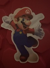 Mario Holographic Sticker 5in