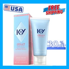 K-Y Jelly Personal Lubricant Water Based Lube for Wetter Sex -NEW- Long Lasting