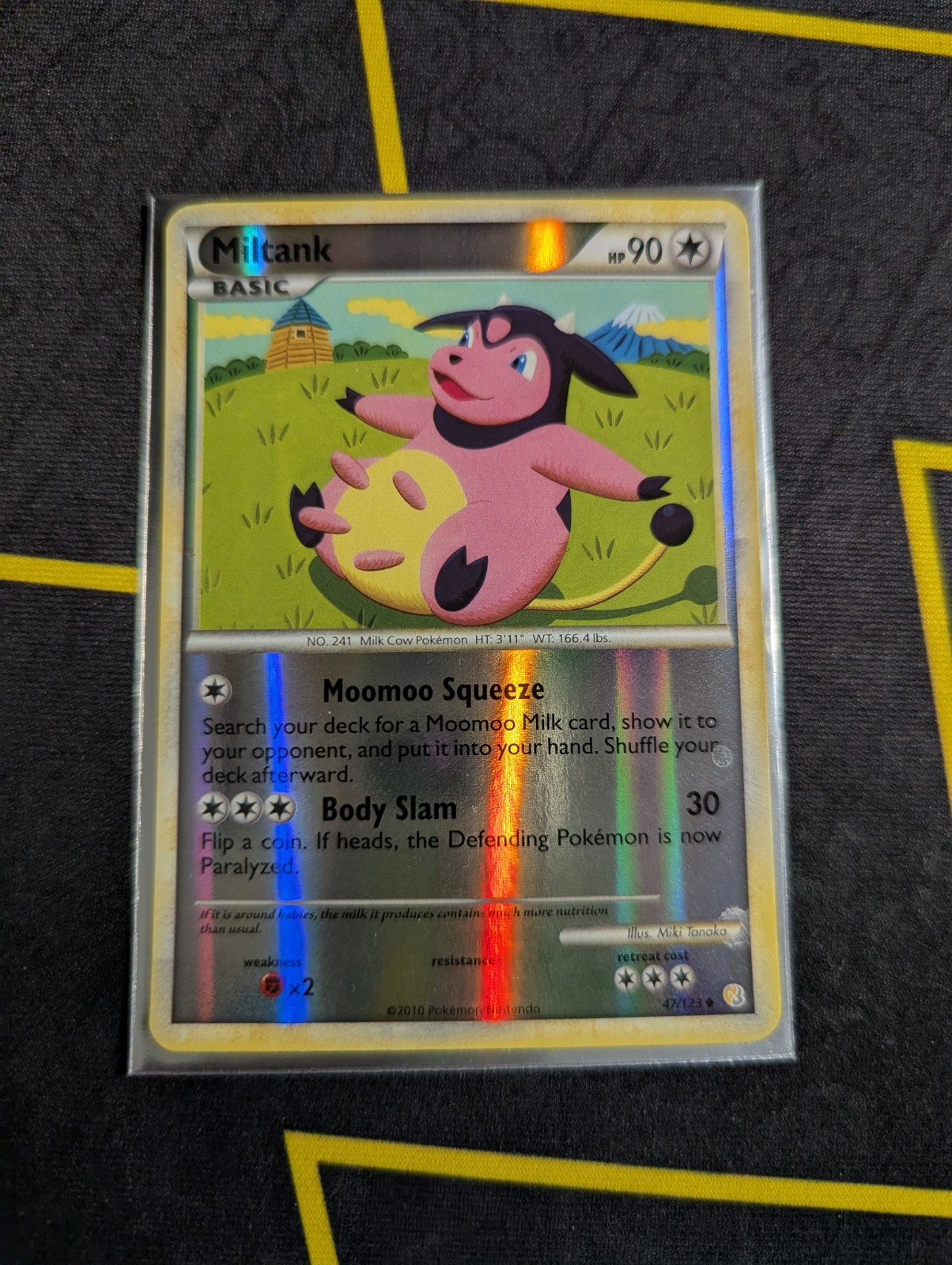 Miltank 47/123 Reverse Holo LP 2010 Heart Gold & SoulSilver Pokemon Card