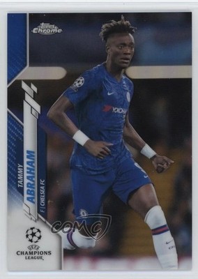 2019 Topps Chrome UEFA Champions League Blue Refractor 77/150 Tammy Abraham 13bp