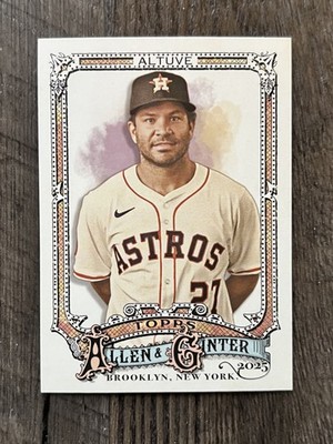 Topps Allen & Ginter 2025 #152 Jose Altuve MLB Houston Astros