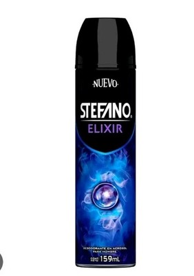 STEFANO  ELIXIR en Aerosol 159ml each (2 PACK)