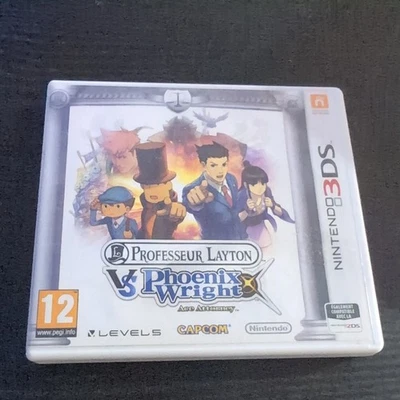 Professeur Layton vs Phoenix Wright Ace Attorney Nintendo 3DS complet - Photo 1/2