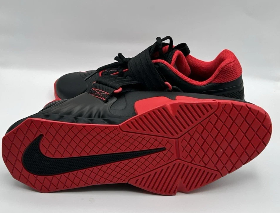 Nike Savaleos Weightlifting Shoes Black/University Red  display picture 2