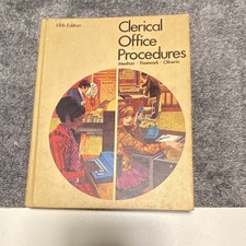 Clerical Office Procedures 5th Edition Hardco...