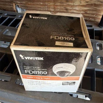 Vivotek FD8169 1080p Fixed Dome IP Network Camera PoE Indoor Day & Night White