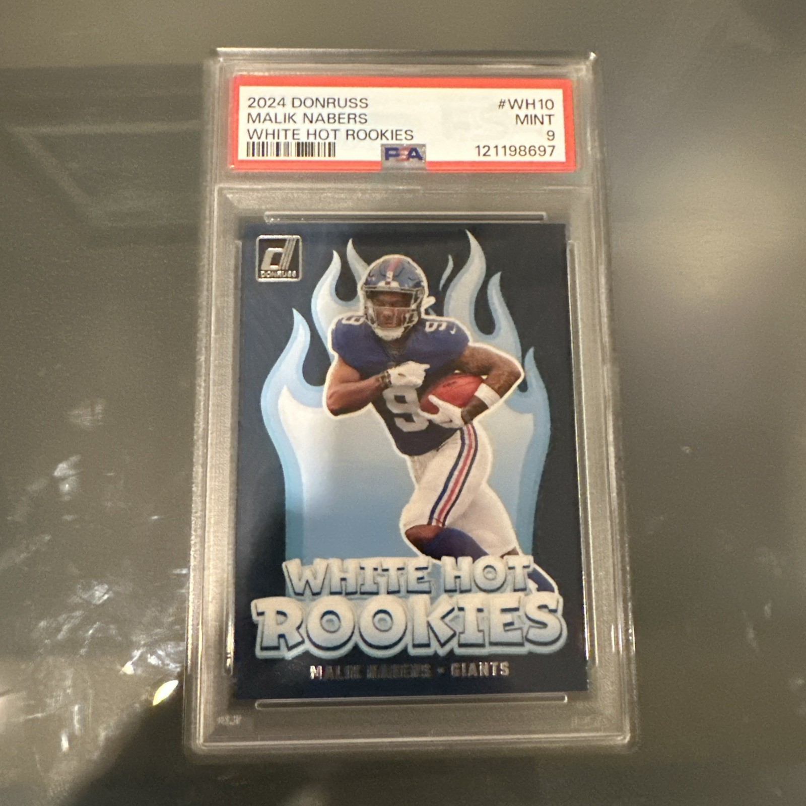 2024 Donruss White Hot Rookies Malik Nabers