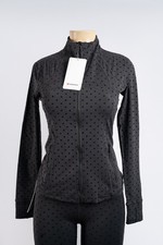 NWT lululemon HR nulu flocked polka dot define jacket size 8
