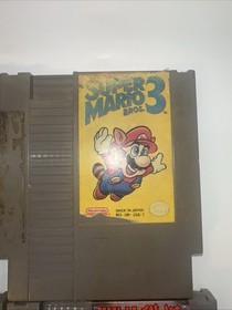 NES Game Bundle Lot  4 Games 1942, Super Mario 3, PAC Man, Ninja Gaiden