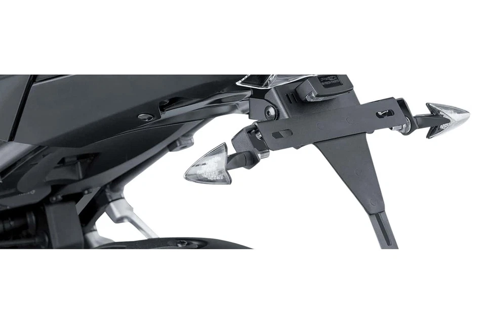 For Ducati Monster 695 2007 Puig 1771N Black License Plate Support - Imagem 2 de 3