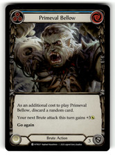 Primeval Bellow (Blue) WTR037 Foil Common Welcome to Rathe LP