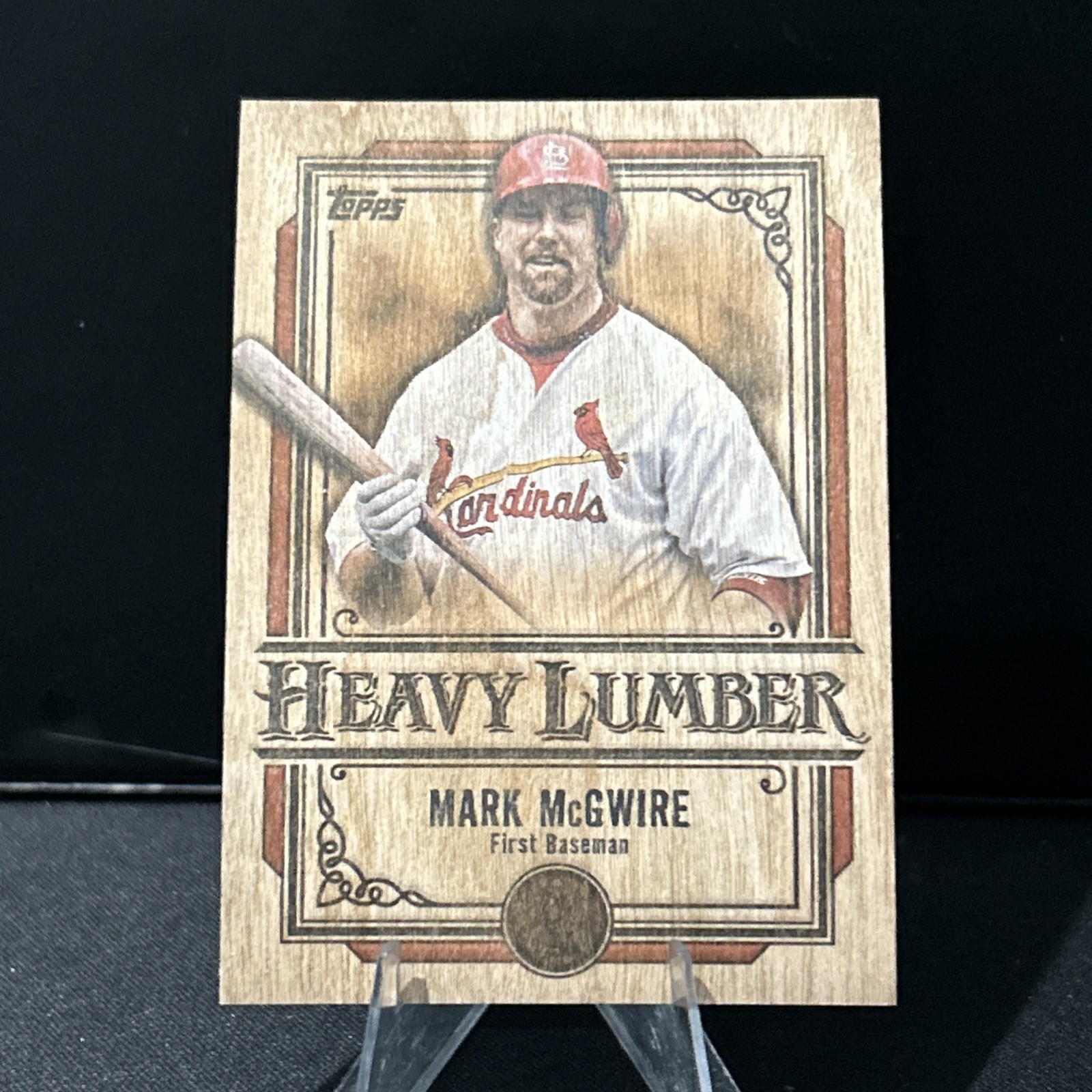 2025 Topps Update Baseball - Mark McGwire Heavy Lumber SSP Insert #HL-57