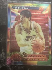 John Stockton 1994 Topps  Finest Midwest’s Basketball #117             In Box 5