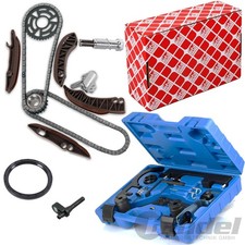 Febi Ensemble de Chaînes Contrôle + Motor-Einstell-Werkzeug Pour BMW N47 120d