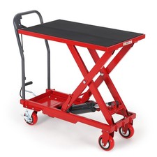 Garvee Hydraulic Lift Table Cart, 500LBS Capacity, 28.5" Lifting Height