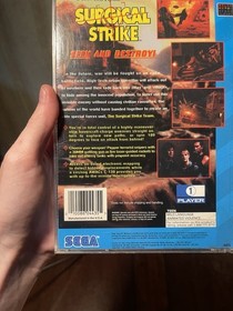 Surgical Strike-Sega CD - Complete CIB - W/Manual, Case & Game