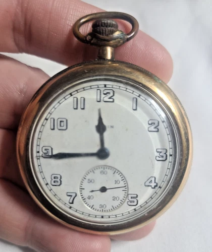 VINTAGE ANTIQUE POCKET WATCH ELGIN (NOT WORKING)