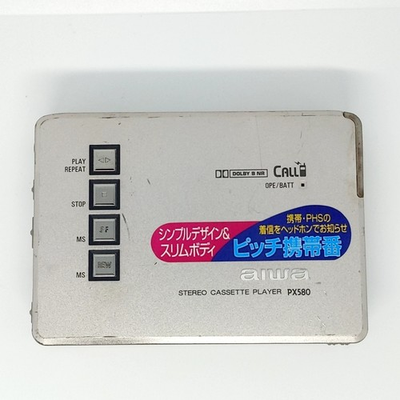 #ad Aiwa HS Px580 Cassette Tape Player Walkman Portable AS IS $45.88