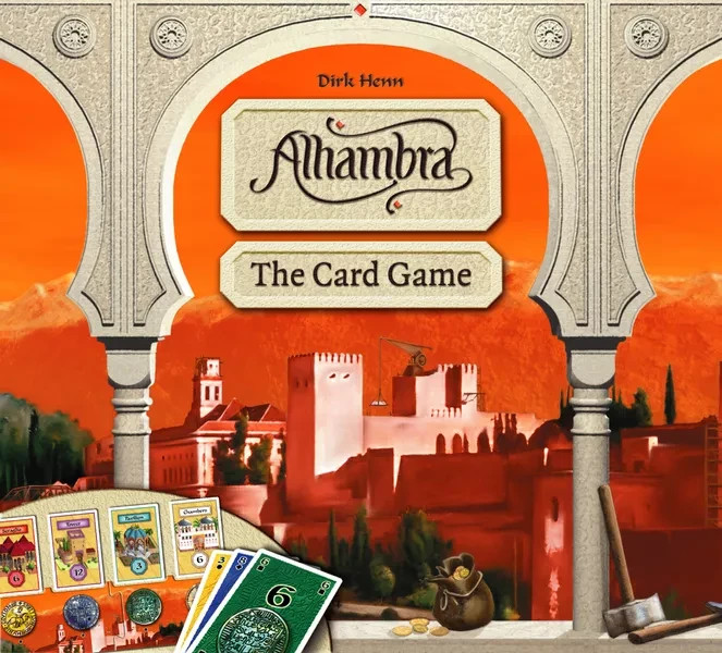 Alhambra The Card Game Board Game Complete Queen Games 2010