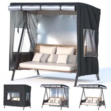 Outdoor Swing Cover,Patio Swing Chair Covers,Garden Hammock Glider Chair Cove...