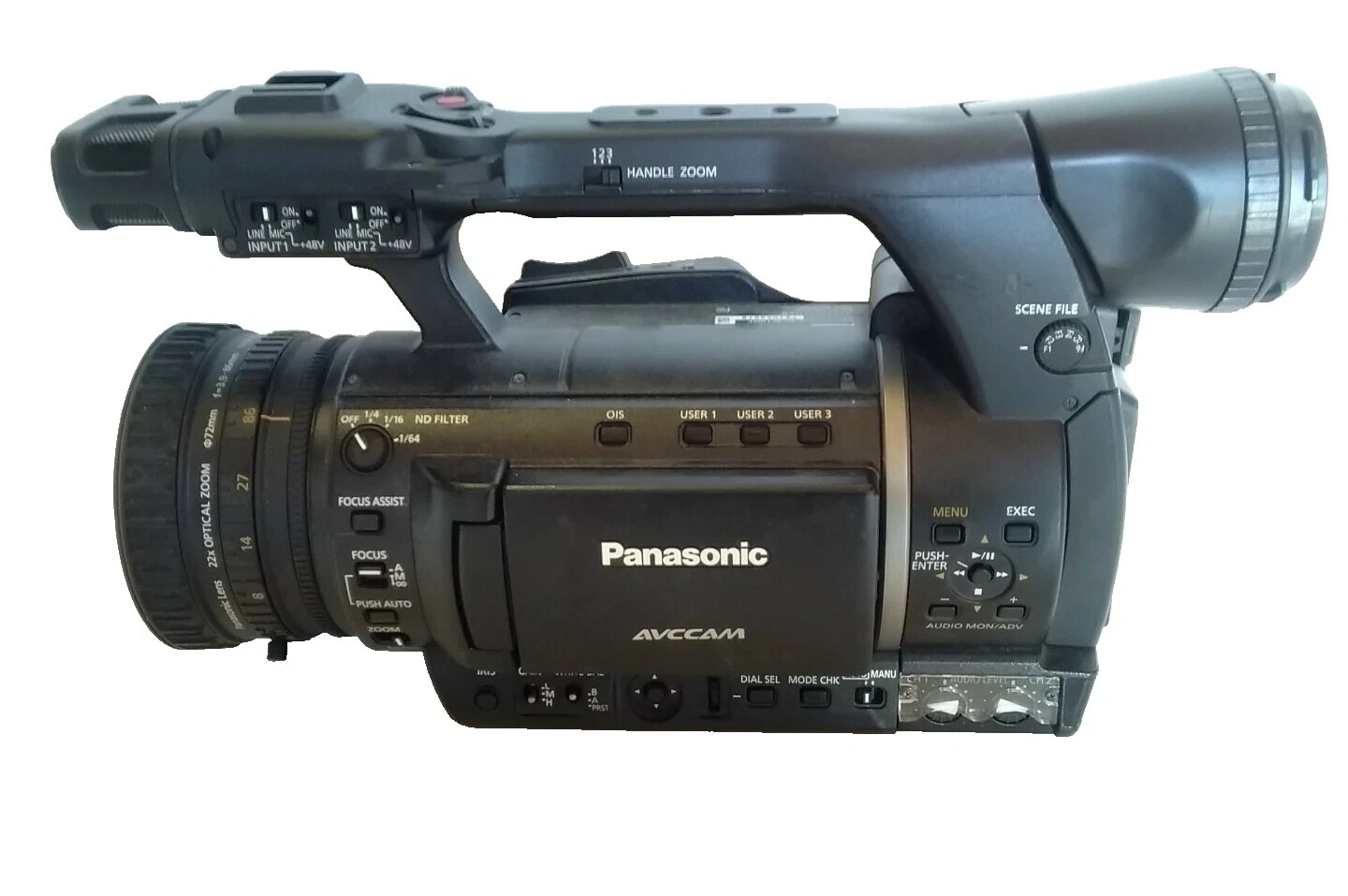 Panasonic High Definition Camcorders Panasonic AVCCAM