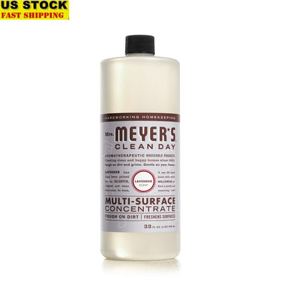32 Fl Oz Multi Surface Cleaner Concentrate Biodegradable Lavender Scent Home Use