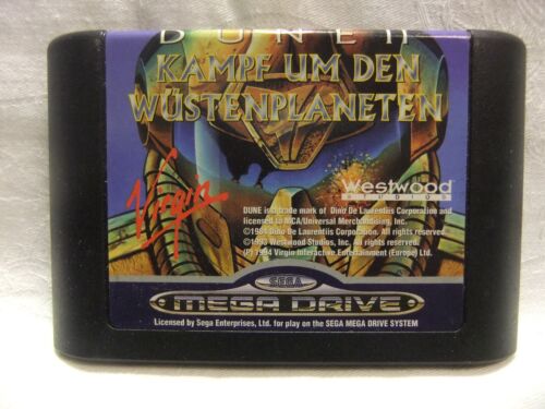 SEGA Mega Drive Spiel Dune 2 Kampf um den Wüstenplaneten 1994 gebraucht - Bild 6 von 9