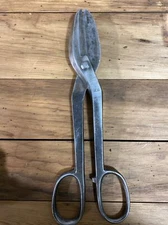 Vintage Simmons Hardware Metal Tinner Snips Shears Keen Kutter Logo K9 USA Made