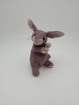 Vintage Teenie Beanie Babies  -5In- Springy The Lavender Bunny Easter READ P3