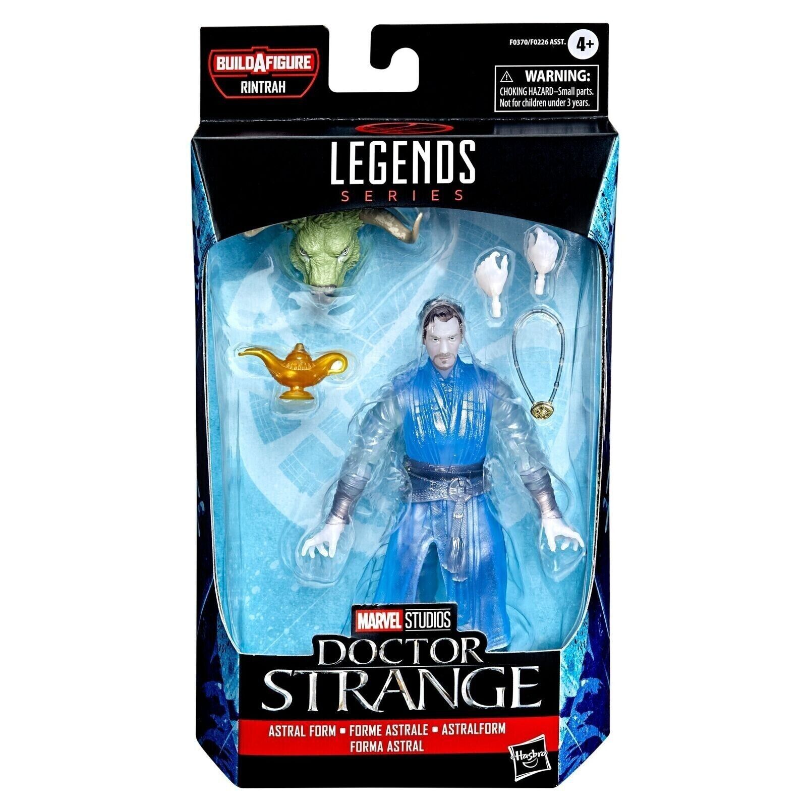 Astral Form Doctor Strange Marvel Legends 6" Inch Figure w/ Rintrah Head New