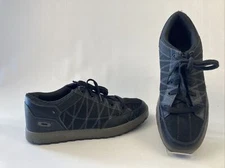Oakley Megawatt Black Tennis Shoe 13164-013 Rare HTF Low Tops Men's Size 11.5