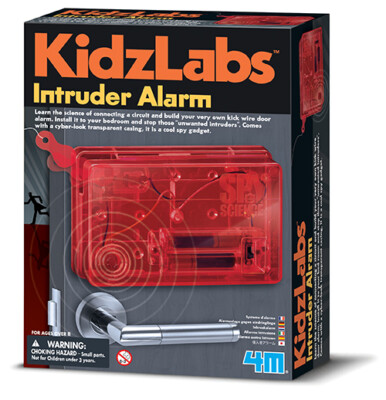 KidzLabs -  Baue deine eigene Alarmanlage - Experimentierset 4M