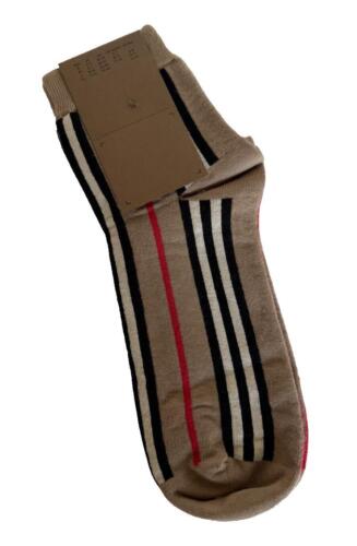 NWT Burberry Check Socks Beige Size S (35-37 Euro) - Picture 3 of 7