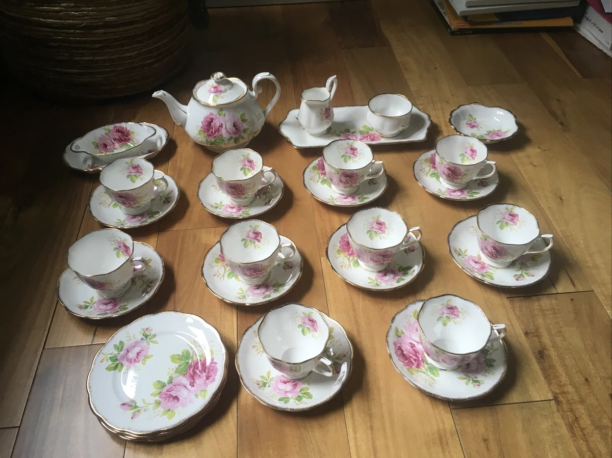 Royal albert american beauty teapot top