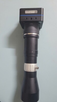 Vieworks VC-25MX-M72DO-DIN, Industrial camera with lens