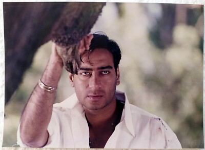 Bollywood Schauspieler Ajay Devgan seltenes altes Original Foto Photo 17,5 x ...