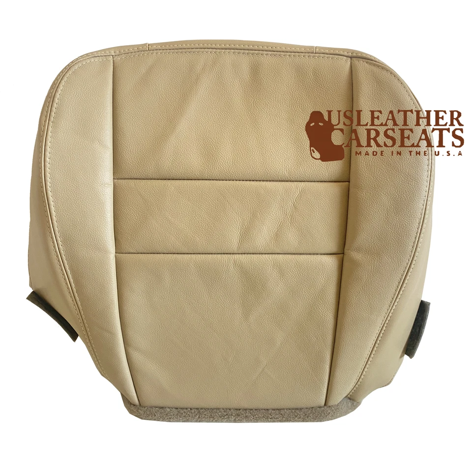 2008-2012 Ford Escape XLT, XLS Driver Bottom Vinyl Seat Cover Camel tan - Image 3 of 4