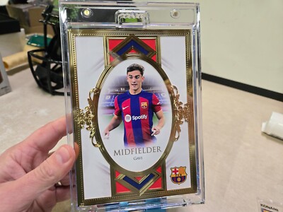 2023 Futera XL  Jumbo Barcelona Gold Frame Gavi /9