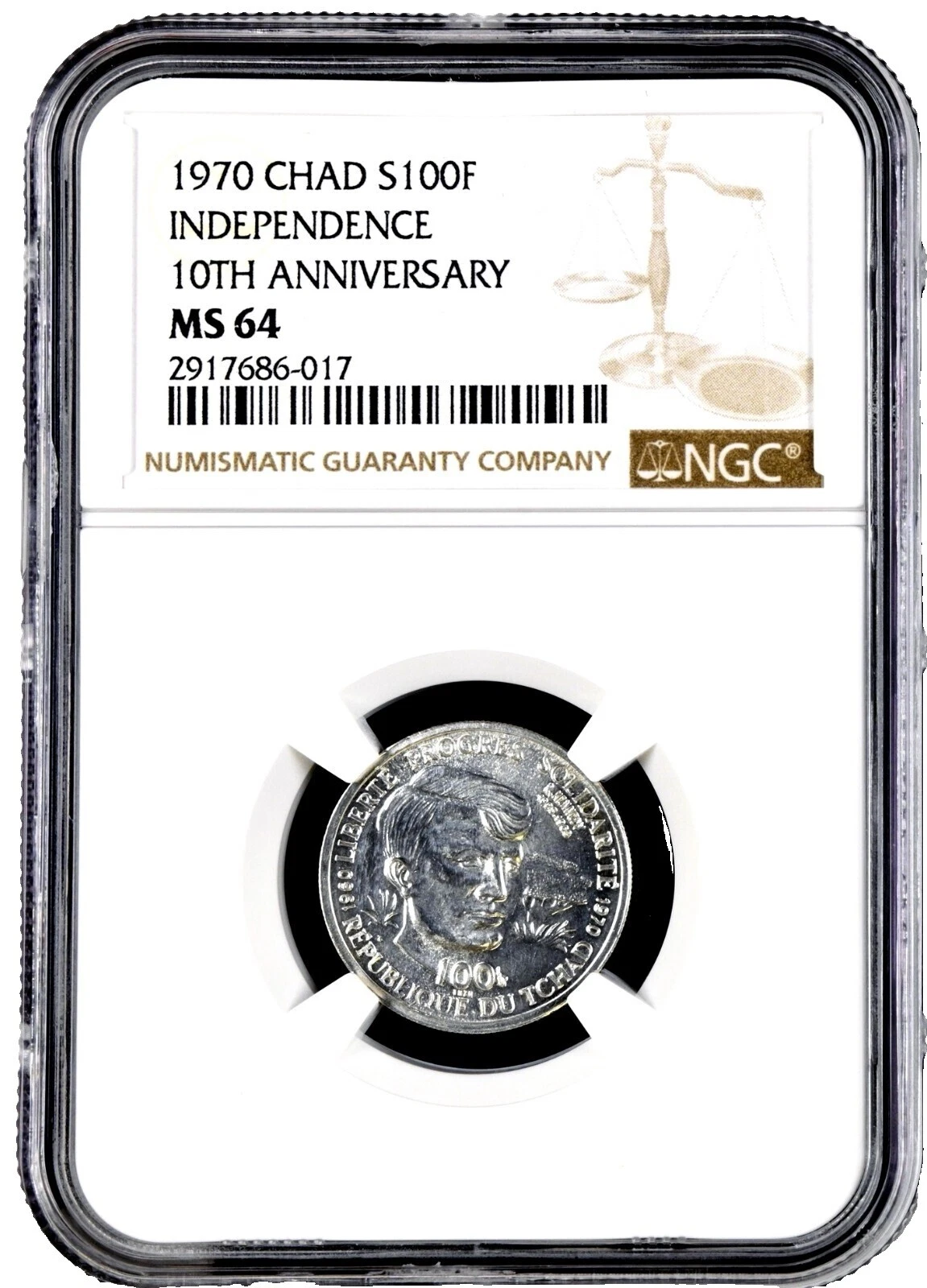 Silver 1970 African Coins